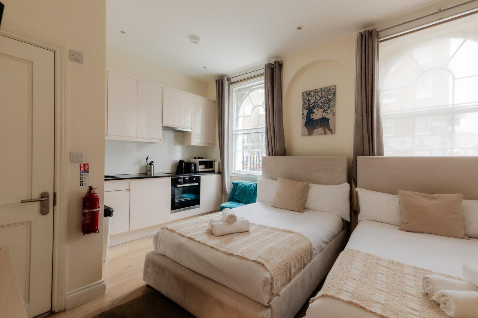 Gloucester Place Studios Londýn Pokoj fotografie